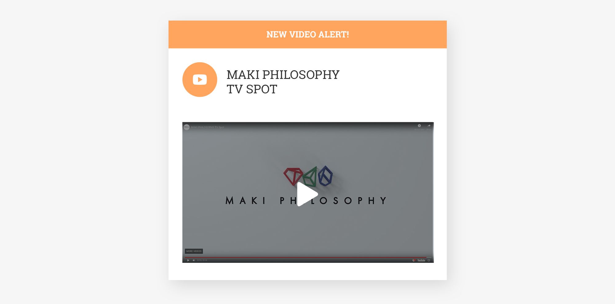 Η Think Plus υπογράφει το πρώτο τηλεοπτικό σποτ της MAKI PHILOSOPHY