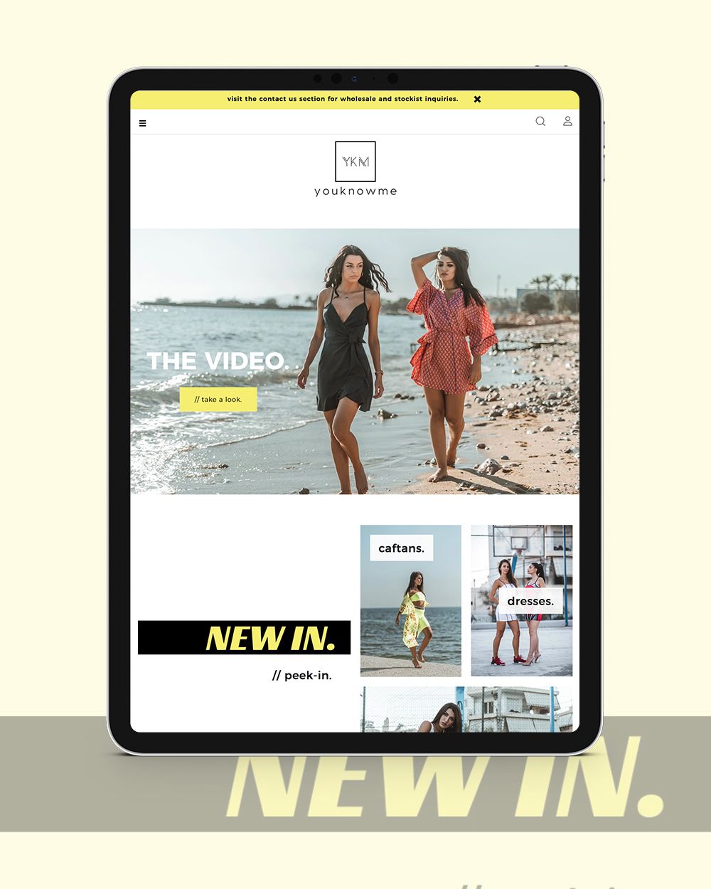 Η Think Plus παρουσιάζει το νέο eshop του YKM group, youknowme.gr