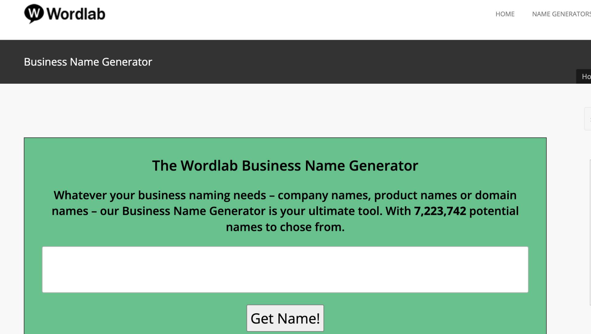 wordlab name generator