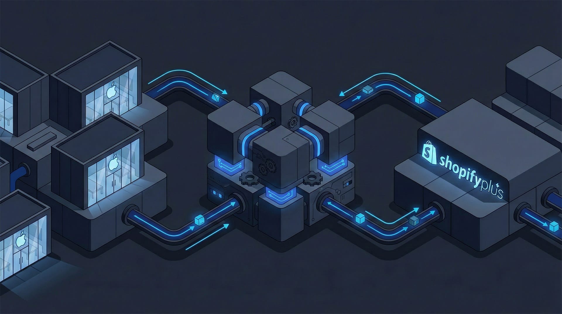 shopify plus eshop of istormgr complex ecommerce ecosystem representation