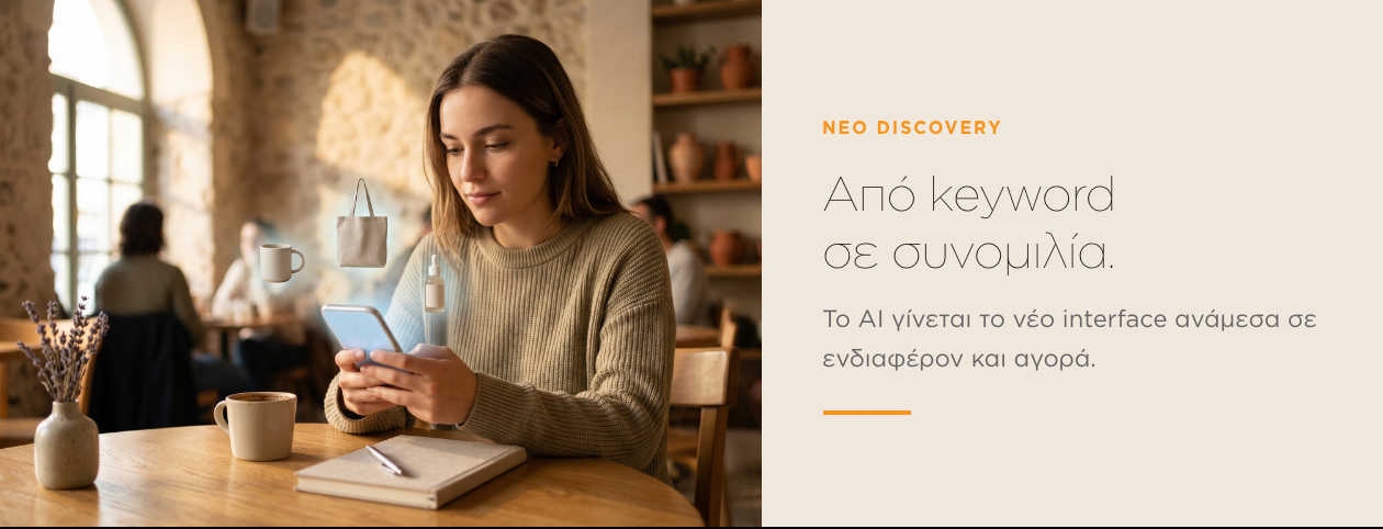 Από keyword σε συνομιλία — το AI γίνεται το νέο interface