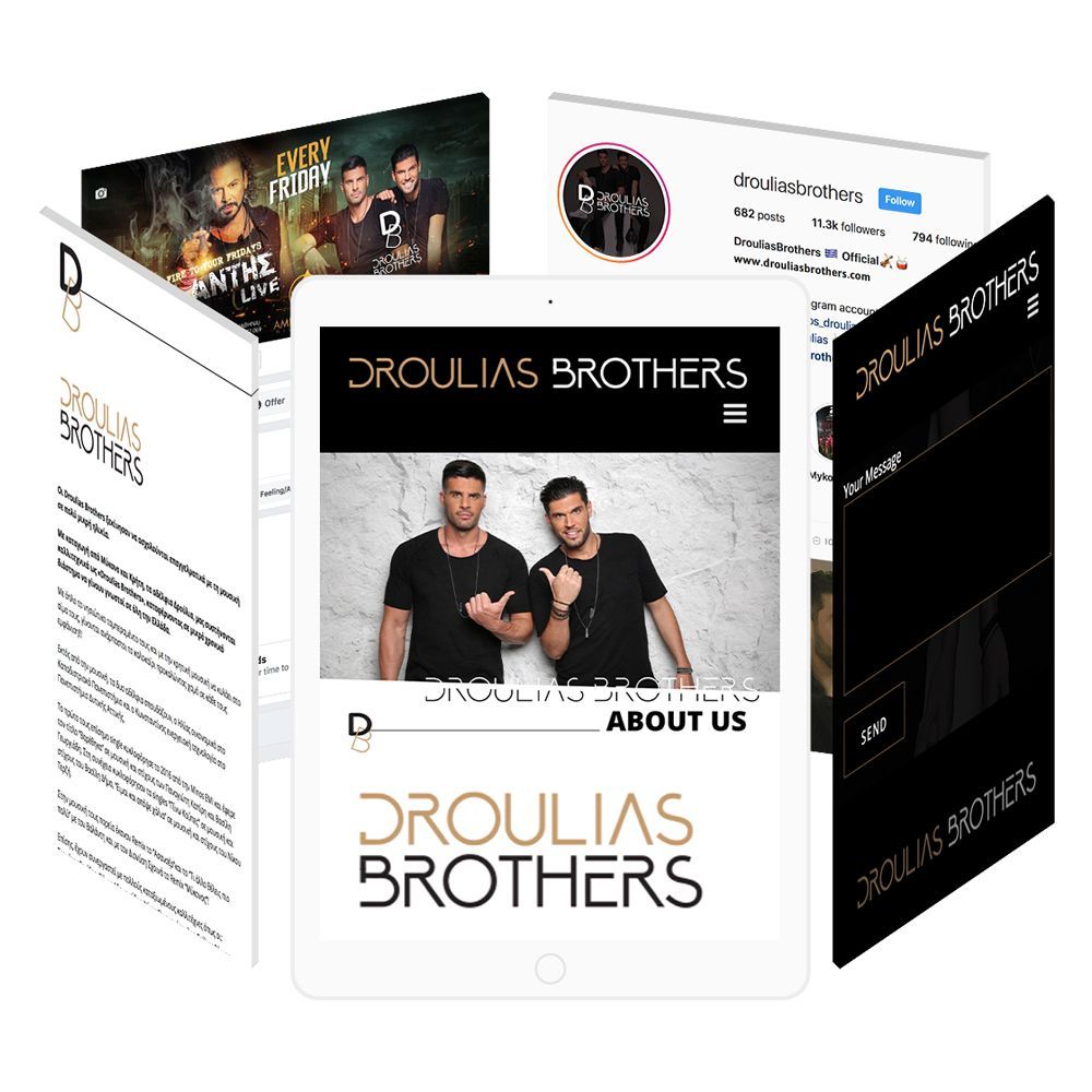 Droulias Brothers | Web Design
