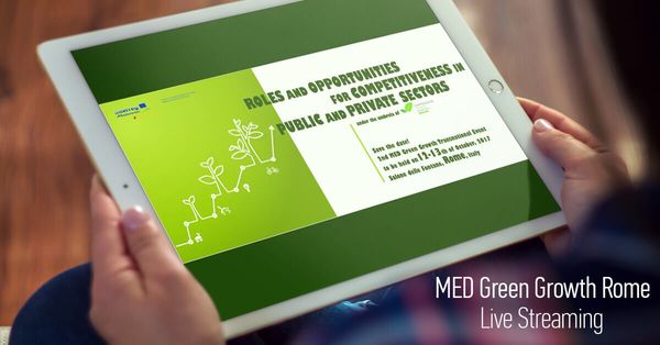 Η Think Plus κάλυψε με live streaming το event της MED Green Growth στη Ρώμη