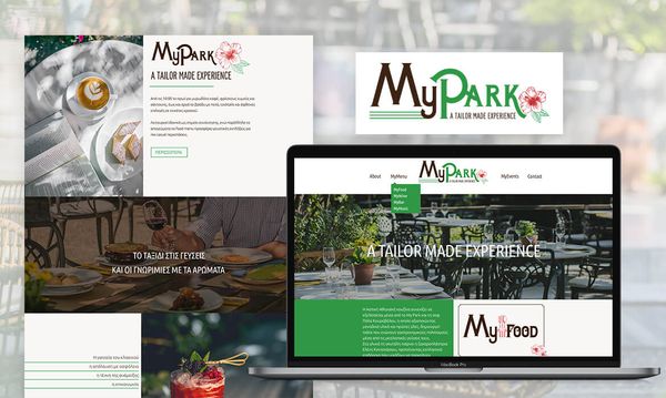 MyPark: Oνοματοδοσία - Logo Design - Website development - Photography