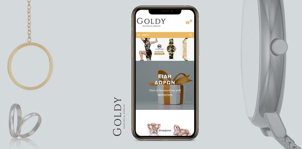 Η Think Plus παρουσιάζει το νέο eshop του κοσμηματοπωλείου Goldy!